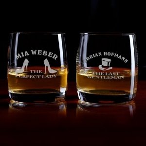 Personalisiertes Whiskey Gläserset 