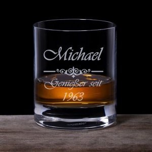 Personalisiertes Whisky Glas