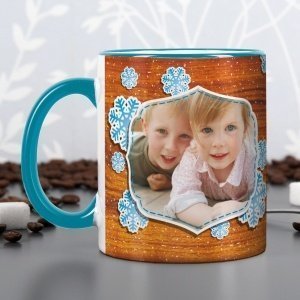 Persönliche Weihnachts-Tasse mit Fo