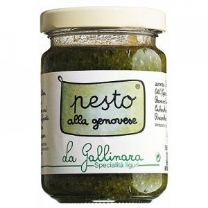 Pesto alla Genovese La Gallinara Basilik
