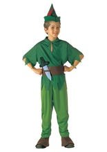 Peter Pan Kinderkostüm grün