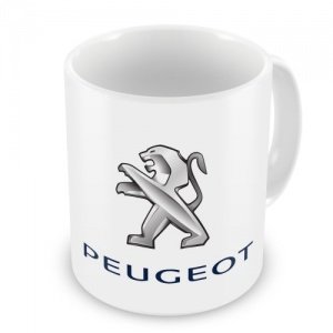 Peugeot Fahrzeughersteller Kaffee/Tee Tasse Mug Becher