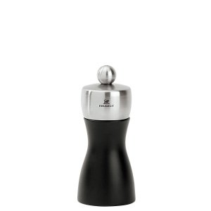 Peugeot Salzmühle FIDJI 12cm schwarz mat