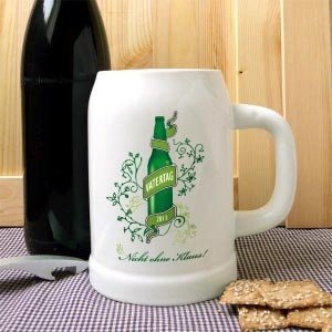 personalisierter Bierkrug *Vatertag - Ni