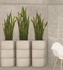 PFLANZTOPF M7M  IN 7 FARBEN, STAPELBAR