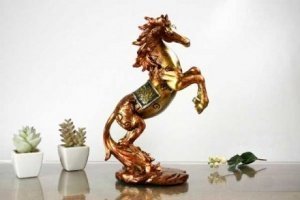 Pferd mit Mosaik 28cm