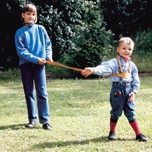 Pferde-Leine aus Leder für Kinder