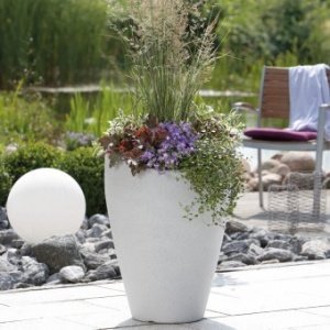 Pflanzgefäß 254 Wave Globe Hig