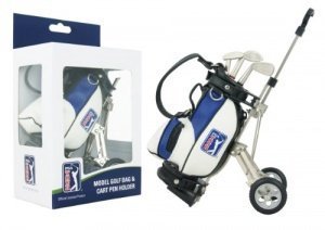 PGA TOUR Gadget Desktop Golftasche und Kugelschreiber Geschenkset