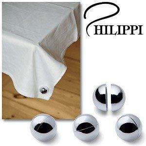 PHILIPPI 4er Set Tischdecken-Magnete ´Gr