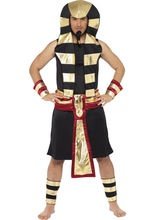 Pharao Kostüm schwarz-gold