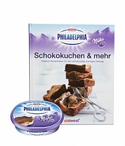 Philadelphia mit Milka Backbuch