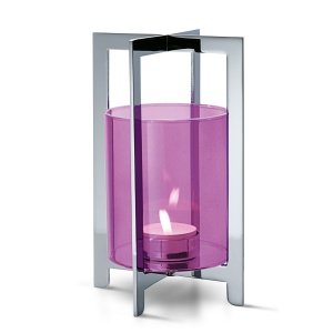Philippi Lampion Windlicht lila