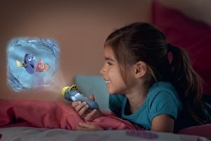 Philips Disney Findet Dorie LED Taschenlampe mit Projektor, blau