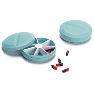 PILLBOX Tablettendose, blau