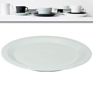 PIU Speise-Teller 27 cm aus Porzellan, W