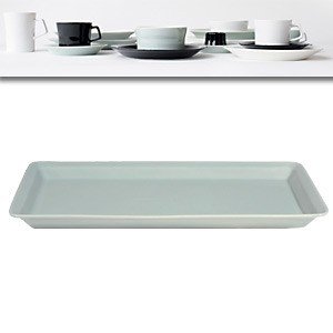 PIU eckige Servierplatte 15 x 34 cm aus 