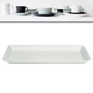 PIU eckige Servierplatte 15 x 34 cm aus 