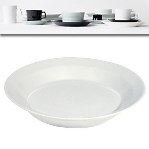 PIU tiefer Suppen-Teller 23 cm aus Porze