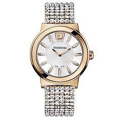 Piazza - Rose gold PVD, Crystal Mesh