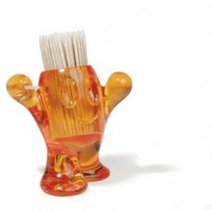 Pic nix Zahnstocherhalter transparent or