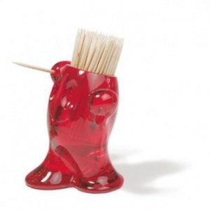 Pic nix Zahnstocherhalter transparent ro