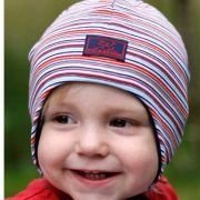 Pickapooh - Mütze Radler bunt gestreift,