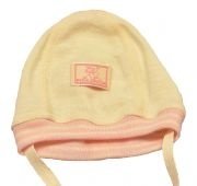 Pickapooh - weiß-rosa Neugeborenen-Mütze