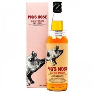 Pig`s Nose Blended Scotch Whisky in Gesc