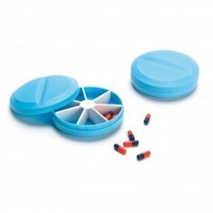 Pillendose Pillbox blau