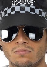 Pilotenbrille silber