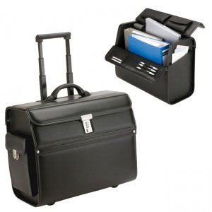 Pilotenkoffer Mondo, 45,4 cm schwarz, Le