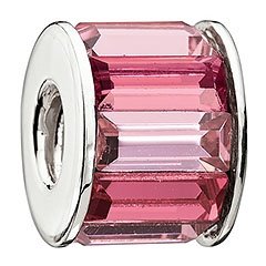 Pink Baguette Bead
