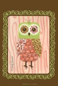 -Pink Owl- Duftsachet Large, WillowBrook