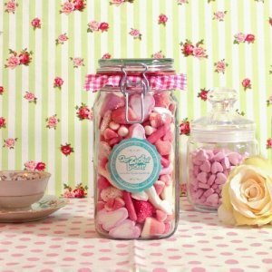 Pink Party Süßigkeitenglas