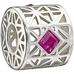 Pink Trellis Bead