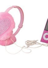 Pink iPod / MP3-Player Kopfhörer für Tussis
