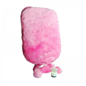 Pinke Plüsch-Wärmflasche