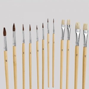 Pinsel-Set, 12-teilig