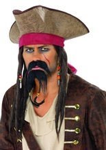 Piraten-Kapitän Bart-Set, braun