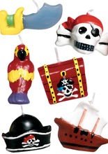 Piraten Party Kerzen