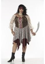 Piratenbraut Kostüm Rachel XXL