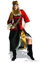 Piratenkönigin in Theaterqualität M