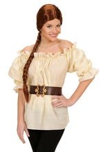 Piratin Bluse, beige