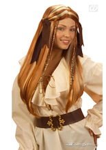 Piratin Perücke Deluxe