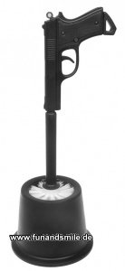 Pistol Potty - Das Pistolen WC Klobürste