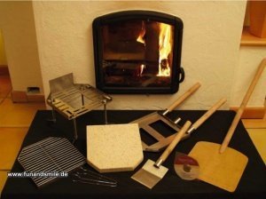 Pizza Casa - Steinofenpizzen im Kamin ba