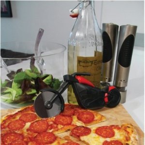 Pizzaschneider Chopper Motorbike Pizza Cutter