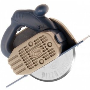 Pizzaschneider in Kreissägenform