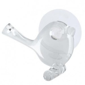 pi:p Wandhaken transp. klar mit Saugnapf